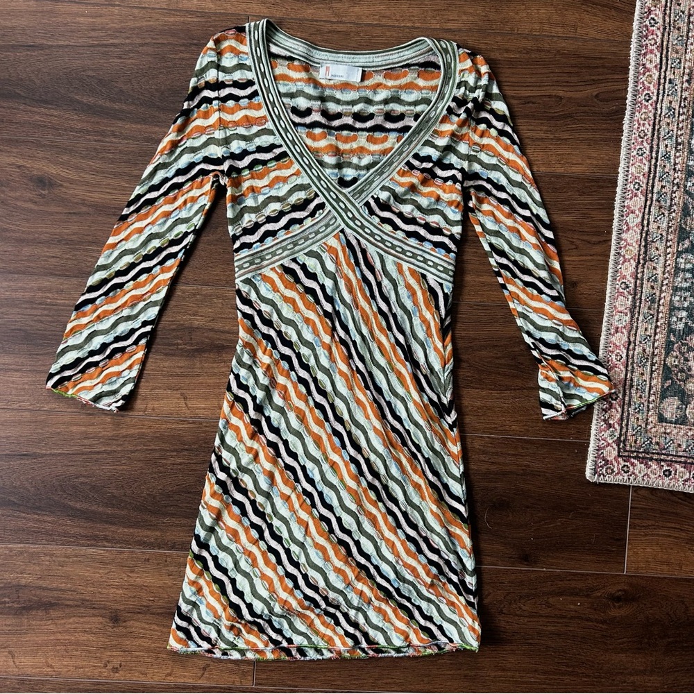Missoni made in Italy Y2K longsleeve mini dress | size 4